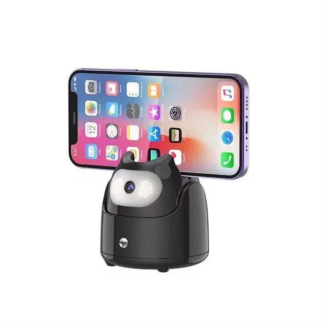 Mini Support de téléphone portable rotatif à 360 degrés avec suivi facial automatique - Smart Business Center